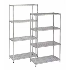 1PGF6 ZORO SELECT Wire Shelving Unit Shelves #2