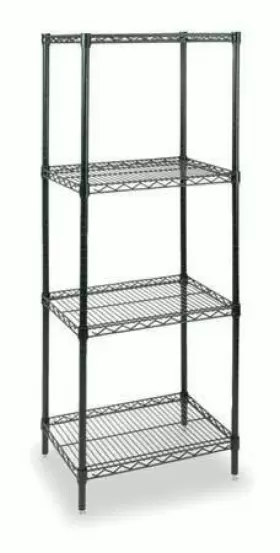 2KPL9 ZORO SELECT Wire Shelving Unit Shelves