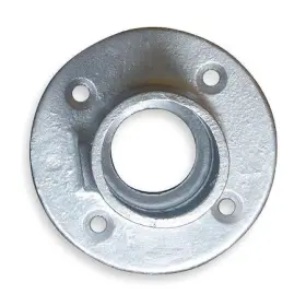 4NXV9 ZORO SELECT Structural Pipe Fitting Base Flange Cast