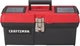 Tool Box, Lockable, 16 In., Red/Black (CMST16901)