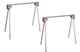 CRAFTSMAN Metal Sawhorse Pair (2x), Folding (&lrm;CMST11154)