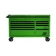 Homak LG04054014 RS Pro 54" 10-Drawer Roller Cabinet w/SS Top - Lime Green New