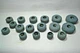 VALVE SEAT GRINDING STONES SET OF 12 PCS For SIOUX HOLDER 11/16" Thread 80 Grit