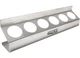Extreme Max 5001.6085 Wall-Mount Aluminum 6-Can Aerosol Storage Shelf - Silver