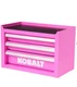NEW Kobalt Mini-Base 3-Drawer Hot Pink Steel Toolbox . Hard To Find!! Sold Out