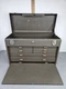 Kennedy 520B Matte Brown Steel 7-Drawer Tool Chest 20.1" W x 8.5" D x 13.6" H