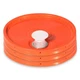 Meranti 5 Gallon Pail Lid with Pour Spout and Gasket | fits 3.5, 5, 6, 7 gall...