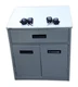 Safco Enclosed Steel Machine Stand with Drawer System Cart 1870GR