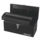 Westward WESTWARD Tool Box, Plastic, Steel, Black, 16 in W x 7 in D x 7-1/2 in H