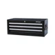 Workington Industrial 3 Drawers Portable Metal Intermediate Box, 26" Middle T...