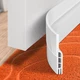 Holikme Door Draft Stopper Under Blocker Insulator 41 Inch, White 