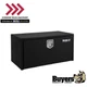 Buyers Products 1703103, 14x16x30" Black Steel Truck Box, Paddle Latch