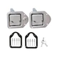 Newace Truck Tool Box Latch Replacement,304 Stainless Steel Paddle Handle Loc...
