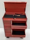 Snap-On Coin Bank Diecast Tool Box 1/8 Scale Red KRL1201 KRL1001 Replica Metal
