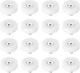 PATIKIL 25mm Drawer Rollers, 16 Pack Plastic Pulley Replacement 25 mm 