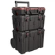 Hyper Tough Hyper Stack Heavy Duty 3 Piece Modular Rolling Toolbox System, Black