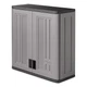 Wall Storage Cabinet 4 Cu. Ft. Garage Organization Platinum Suncast Mounted Cans