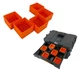 Ridgid 2.0 Pro Gear 3 Drawer Tool Organizer Compatible Small AA AAA C D 9V Bins