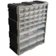 Stalwart 39-Drawer Organizer: Desktop/Wall Mount for Hardware, Crafts & More!
