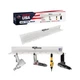 Pit Posse PP3118 Air Tool Pneumatic Rack Holder Organizer for Enclosed Traile...