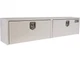BUYERS PROD 1702840 ucts White Steel Topsider Truck Box w/ T-Handle Latch (16x13