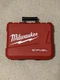 Milwaukee 2904-22 Drill Case ONLY Hard Plastic Tool Box Replacement w Manuals