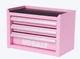 Kobalt Mini-Base 3-Drawer - Pink - Steel Toolbox Box. Sold Out Everywhere!!!