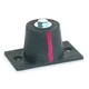 Mason Industries 4C877 Floor Mount Vibration Isolator, Neoprene