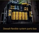 DeWalt N542474 Extra Large Parts Box Stackable Connectable Transparent Toolbox