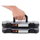 PERFORMANCE TOOL 2 PC STACKABLE STORAGE CASE