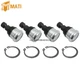 4Pcs  Ball Joint for Polaris Scrambler 850 XP 2013-2022 Upper or Lower 7061220