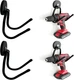 Pmsanzay 2 Pack Power Drill Tool Organizer Holder,Magnetic Black 