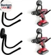 2 Pack Power Drill Tool Organizer Holder,Magnetic Tool Holders,Garage Tool Stora