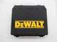 Vintage DeWalt Empty Case # DC720KA Black Hard Plastic w/ Handle & Metal Latches