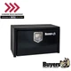 Buyers Products 1703100, 14x16x24" Black Steel Truck Box, Paddle Latch