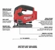 Milwaukee 2737-20 18V M18 FUEL Brushless Cordless D-Handle Jig Saw (Bare Tool)