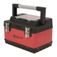 Homak RD00122504 23" Red Metal Black Plastic Hand Carry Toolbox