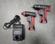 Snap-On CT561 3/8" Impact CTS561CL 1/4" W/ Batteries & Charger