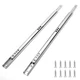 Suiwotin 12 Inch Drawer Slides, Metal Slide Small 12" - 2PCS, Style 1 