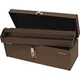 Homack MFG HMBW00252200 Homak Industrial 20-Inch Tool Tote Steel Toolbox, Brown 