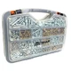 Homak Double Sided Organizer Case Small Parts Storage Box Hardware Tool Portable
