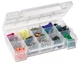 Akro-Mils 05805 Plastic Portable Parts Storage Case for Medium, Clear 