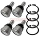 4 Packs Upper Lower Ball Joints for Polaris Sportsman 550 850 1000 XP/X2/Touring