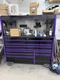 Snap-on Black & Purple High Gloss Tool Box LED Lighting Power Strip KETN682B3ZBN