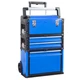 BIG RED Torin Stackable Rolling Tool Box with Portable Metal Toolbox Organizer..
