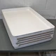 DAMAGED - (11) Molded Fiberglass Trays 6081012232, 30" x 20" x 2", White
