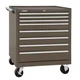 Kennedy 348Xb K2000 Series Rolling Tool Cabinet, 8 Drawer, Brown, Steel, 34 In