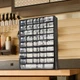 Stalwart 41 Compartment Hardware Storage Box 17 x 5 x 11