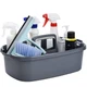 Haundry Large Cleaning Caddy with Handle, Tool Storage Basket Organizer, Stur...