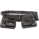 Draper Double Pouch Tool Belt Oil Tanned Leather With 50mm Belt 03138